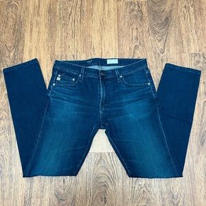 Adriano Goldschmied AG dark blue skinny jeans